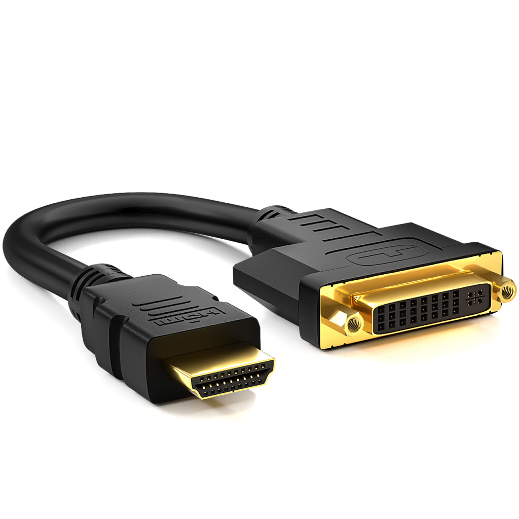 deleyCON HDMI / DVI Adapter - DVI / HDMI Adapter - deleyCON